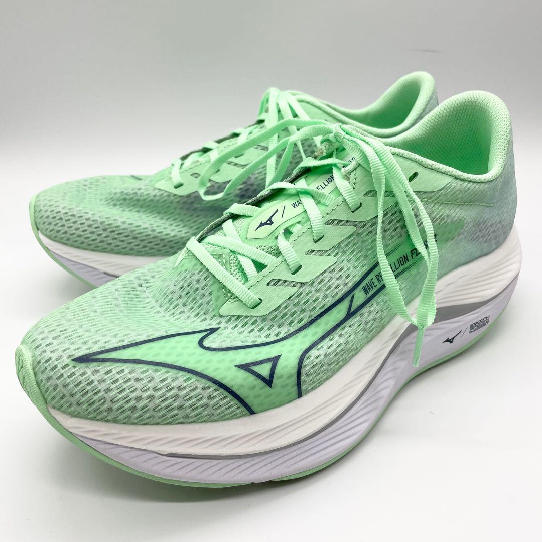 【極美品】Mizuno ミズノ ウェーブリベリオンフラッシュ2 26.5cm