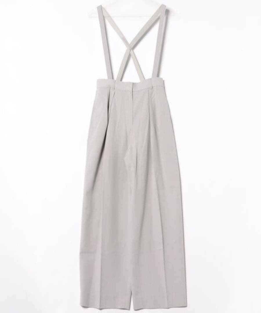 【MARILYN MOON/マリリンムーン】サロペット　ライトグレー