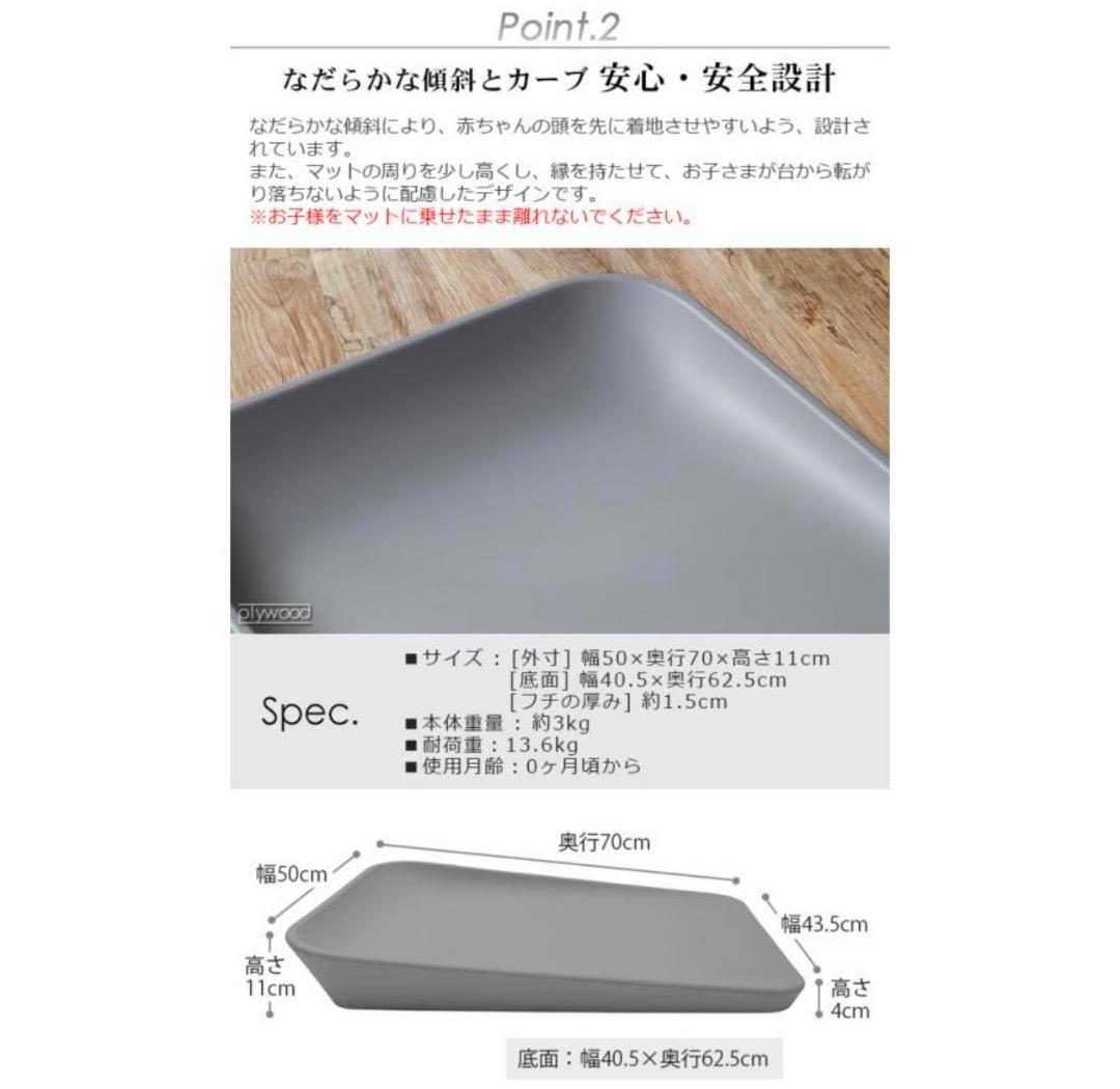 Leander リエンダー　Matty チェンジングマット(カプチーノ)