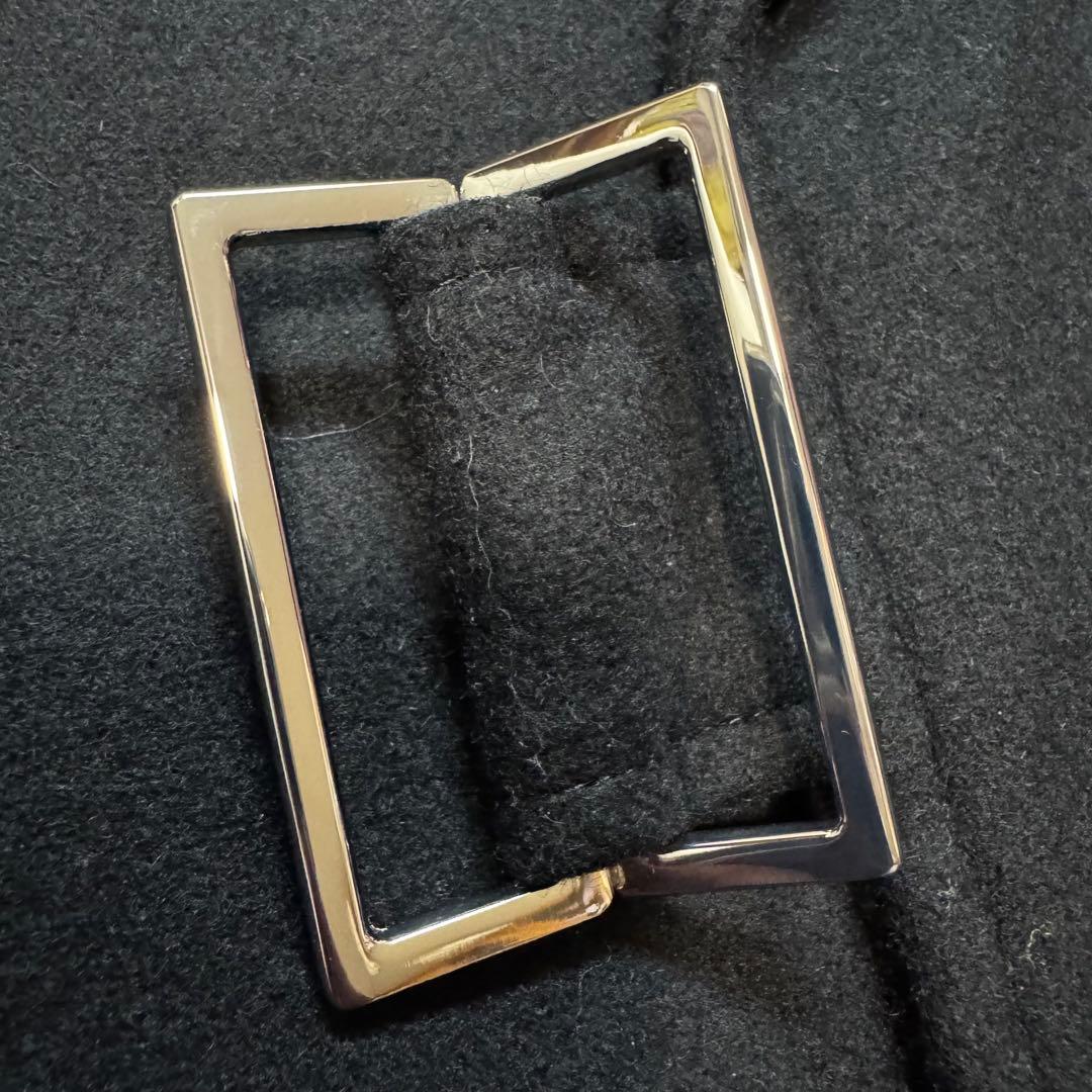 【未使用試着のみ】PUBLIC TOKYOチェスターコート　ブラック　ベルト付き