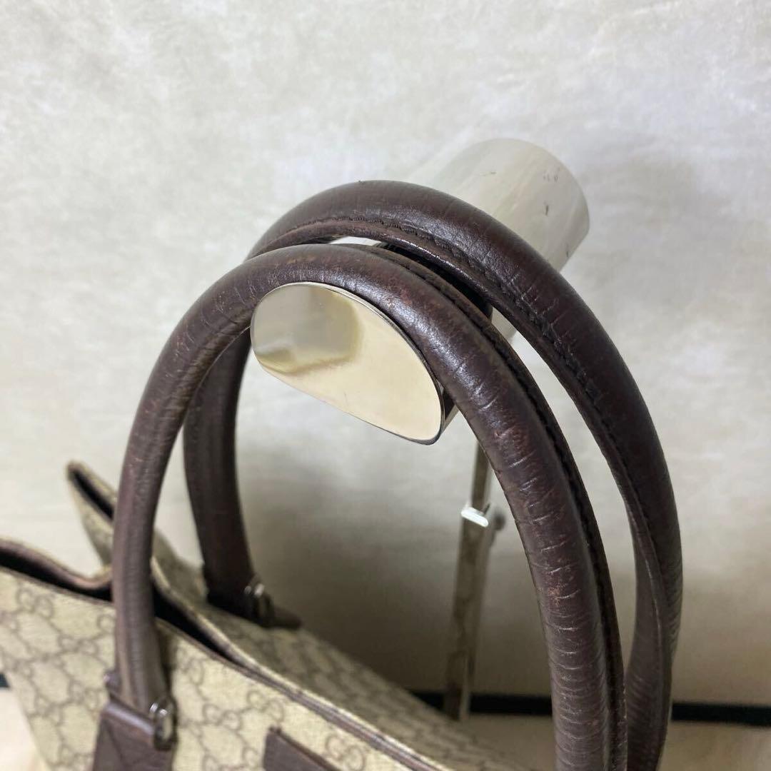 極美品　正規品GUCCI グッチ GG キャンバスPVCトートバッグ 大人気