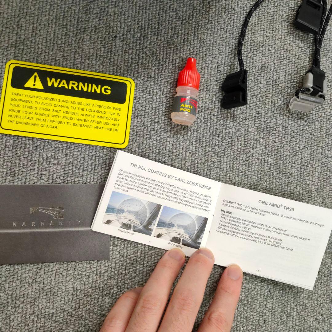 Lip　Typhoon マリンサングラス　ウォーターシェード