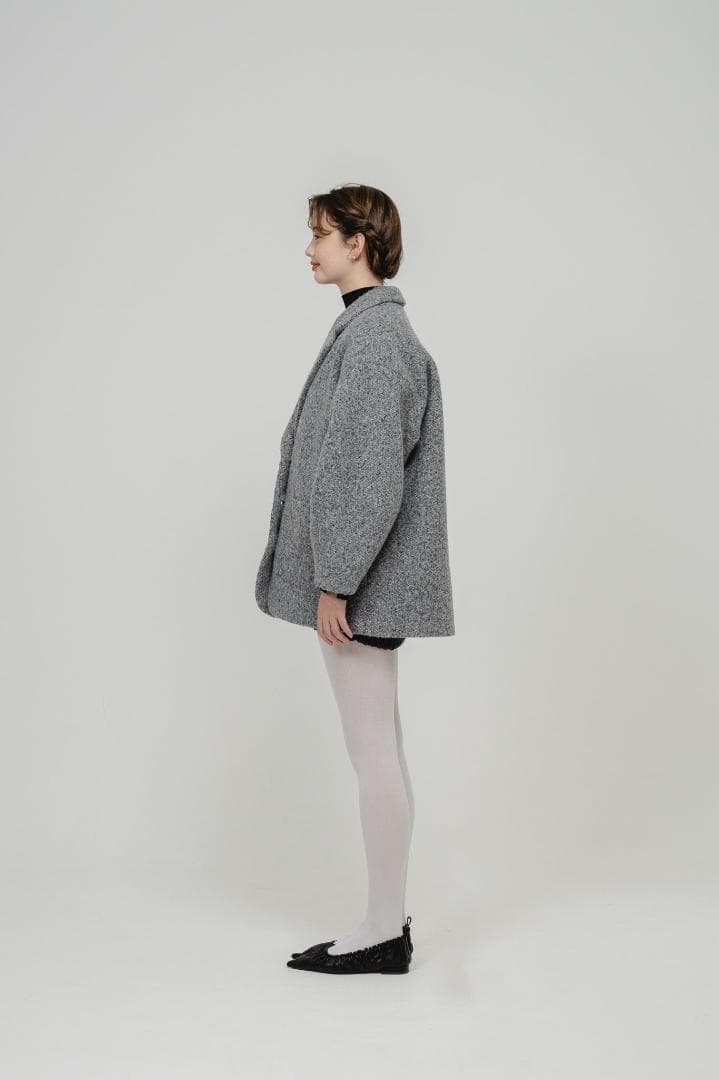 即日発送 新品 Eaphi SOFT WOOL TAILOR COAT gray