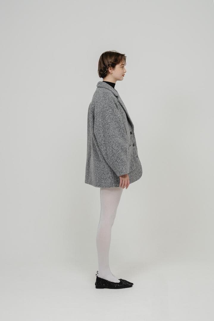 即日発送 新品 Eaphi SOFT WOOL TAILOR COAT gray