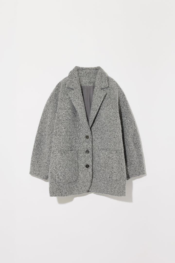 即日発送 新品 Eaphi SOFT WOOL TAILOR COAT gray