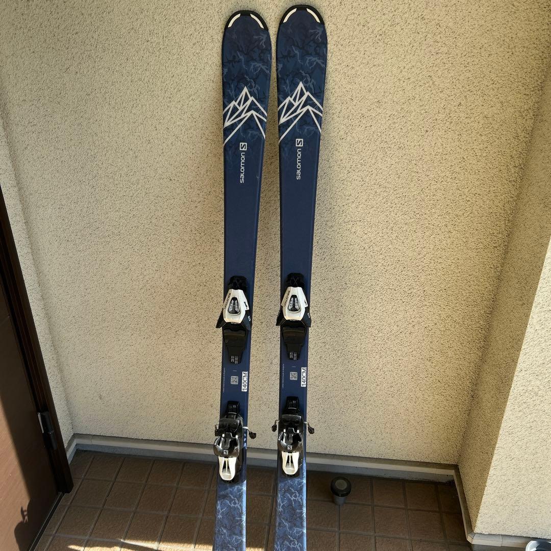 最終値下げ　Salomon ジュニアスキー板 140CM ネイビー