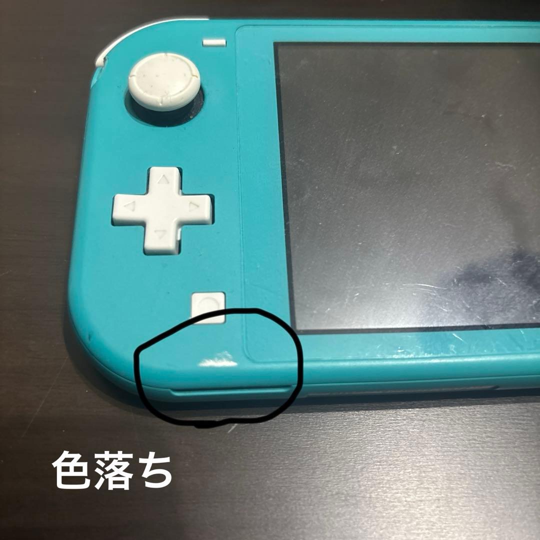Switchライト　ターコイズジャンク品