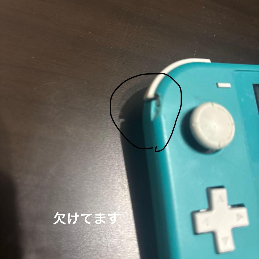 Switchライト　ターコイズジャンク品