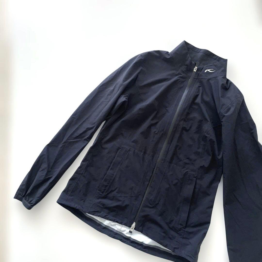 KJUSチュースレディース ゴルフ レインウェア　ブラック