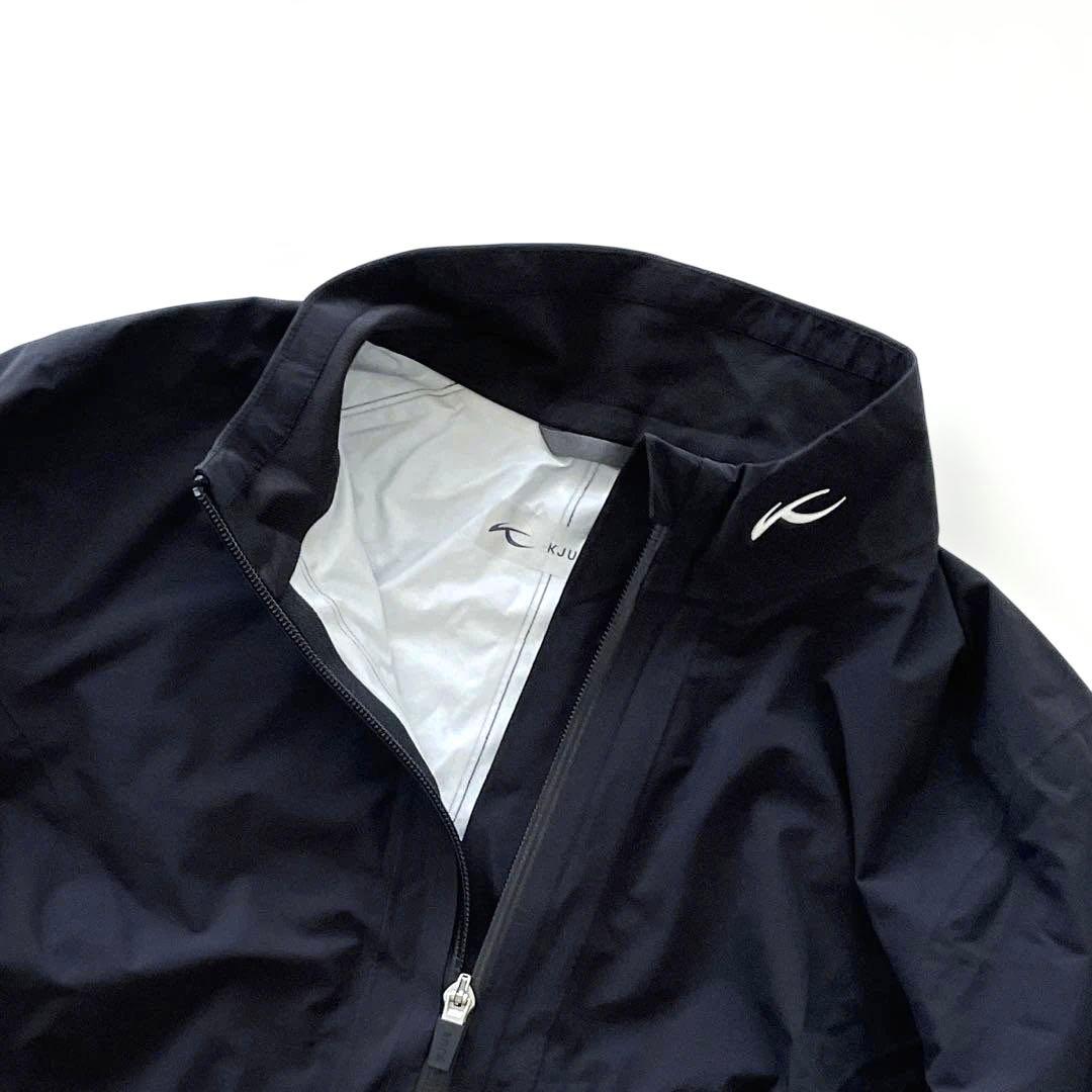 KJUSチュースレディース ゴルフ レインウェア　ブラック