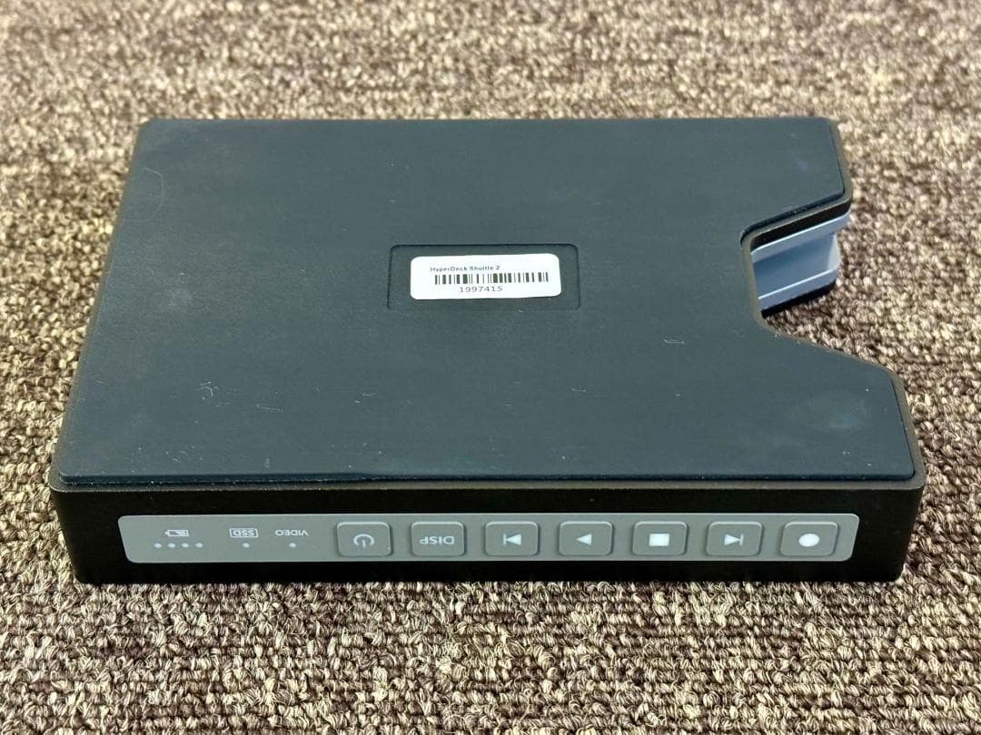 Blackmagic HyperDeck Shuttle 2 元箱・付属品あり！