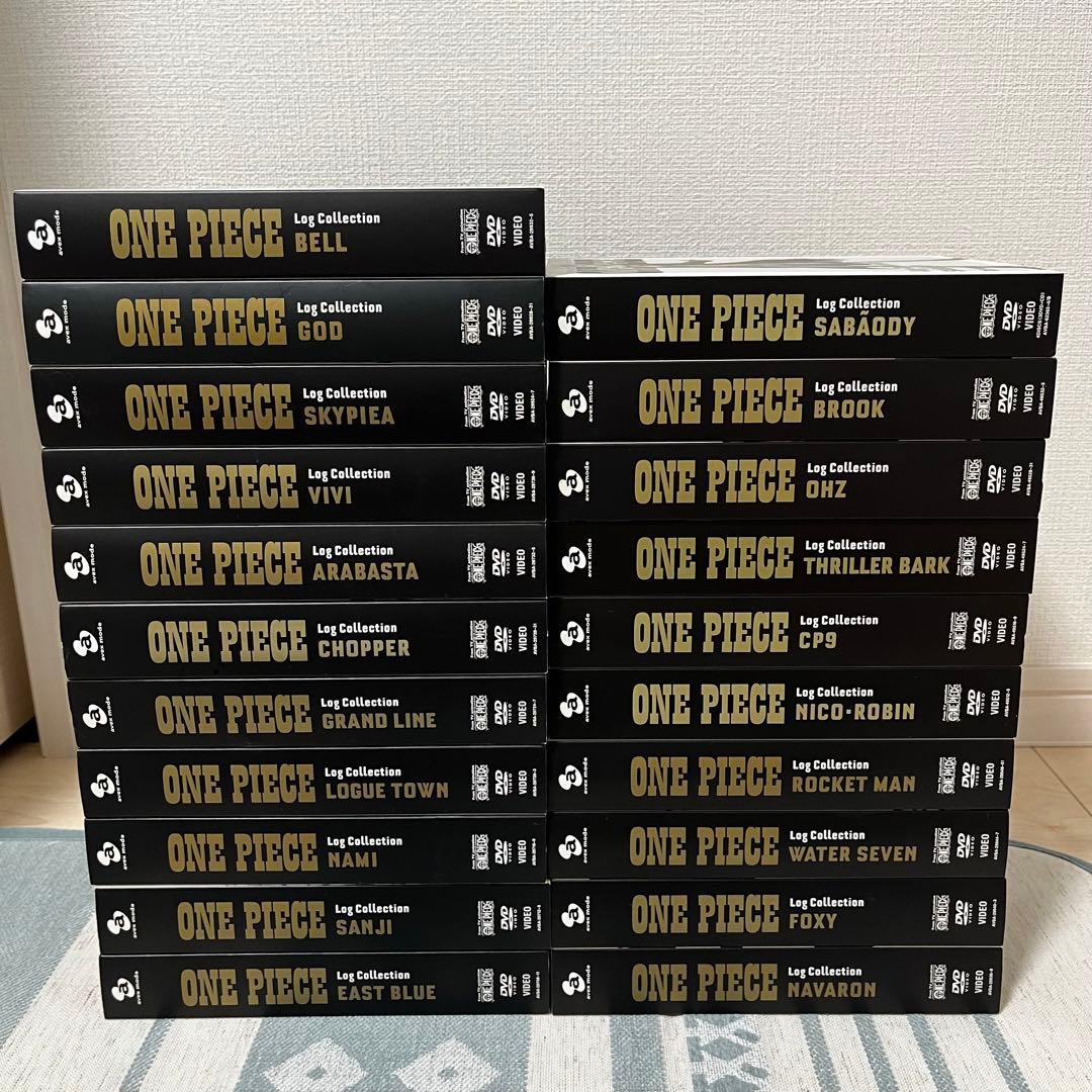 ONE PIECE ワンピース ログコレクション DVD 21巻セット