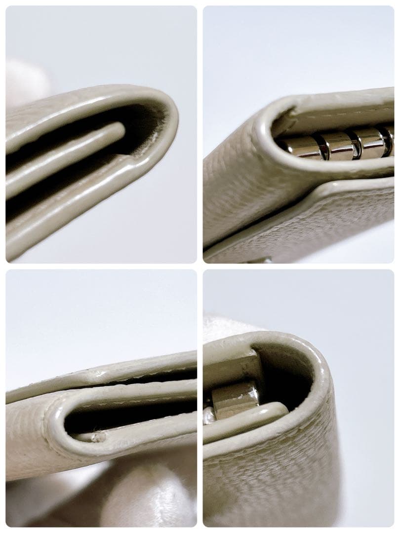 【正規品♡現行♡ロエベ】アナグラム　キーケース　6連　ライトゴースト　付属品完備