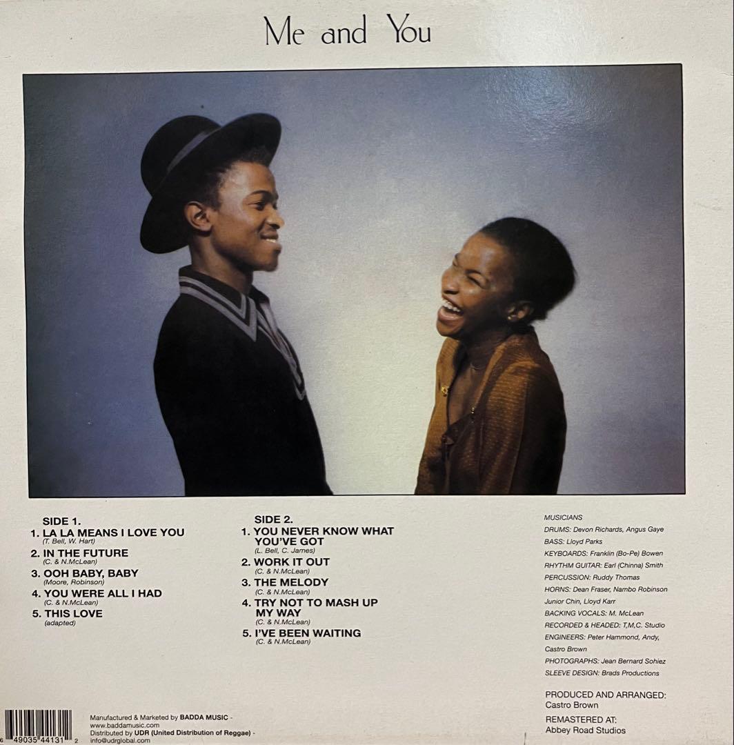 me and you ‎/ from me to you レコード ラヴァーズ