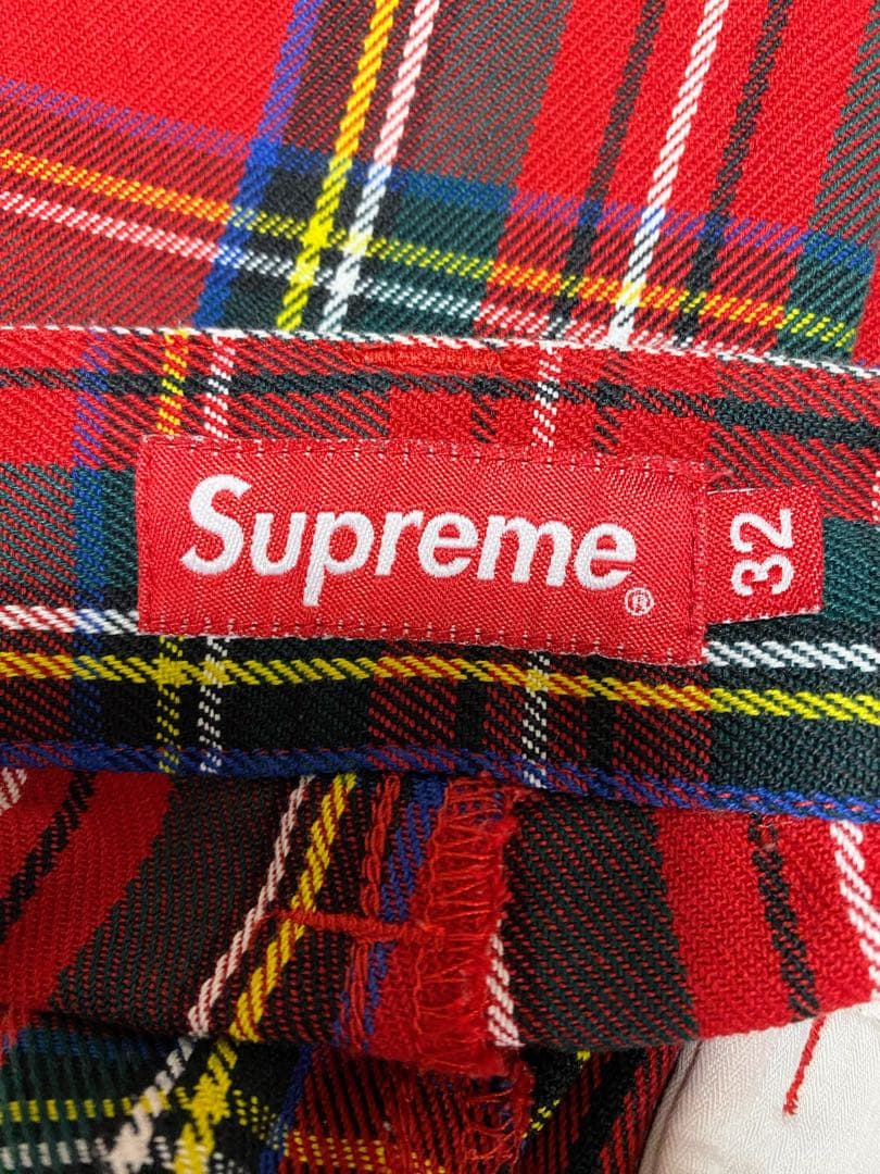 ★極上‼️神サイズ★チェック ワーク 32  STEWART 17AW