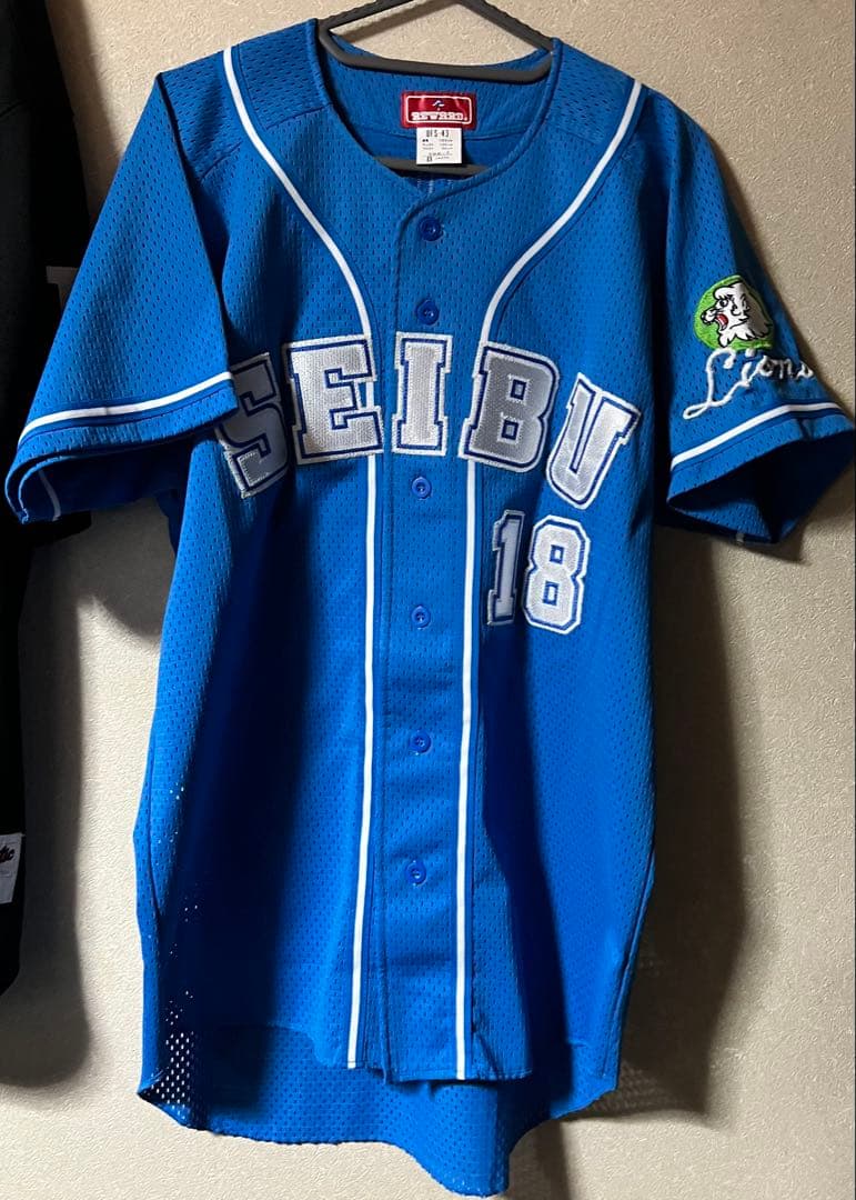 【レア】ライオンズ松坂大輔セットメッシュユニ直筆サインボール　フィギュア　タオル