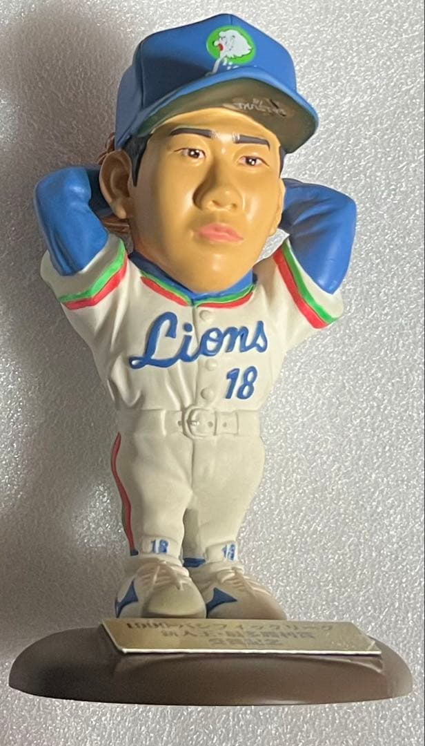 【レア】ライオンズ松坂大輔セットメッシュユニ直筆サインボール　フィギュア　タオル