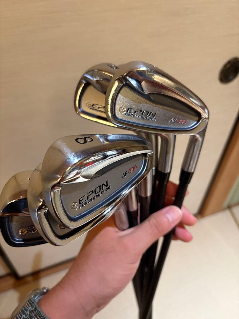 EPON AF-306 アイアン 5番〜P travil 105 S