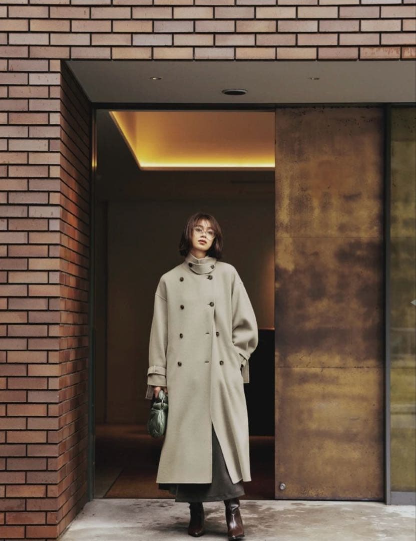 mystrada(マイストラーダ) スタンドカラーコート