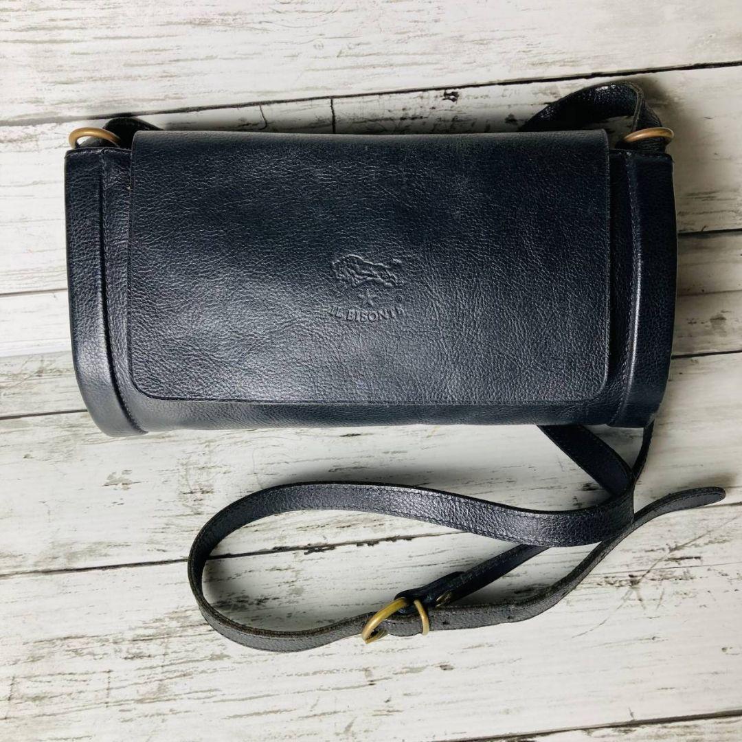 Ｒさま専用【高級感漂う黒の本革】ショルダーバッグ　ブラック　筒型　刻印