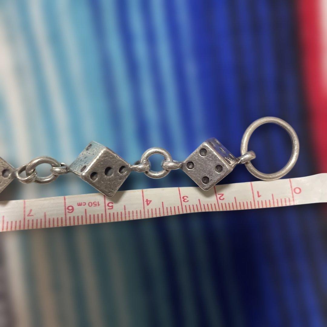 HACKFORD&SONG ダイスウォレットチェーン　シルバー９２５　ジャンク