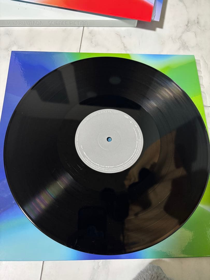 宇多田ヒカル SCIENCE FICTION LP 3枚組 帯・インナー付
