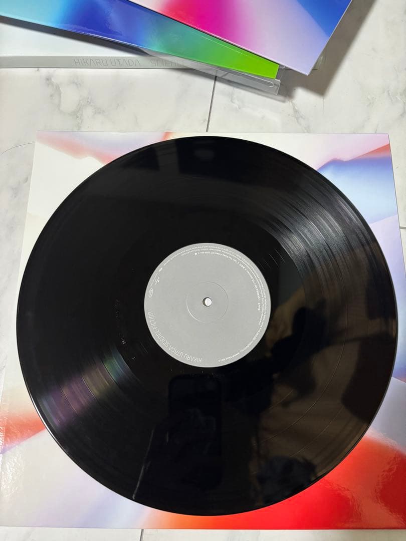 宇多田ヒカル SCIENCE FICTION LP 3枚組 帯・インナー付