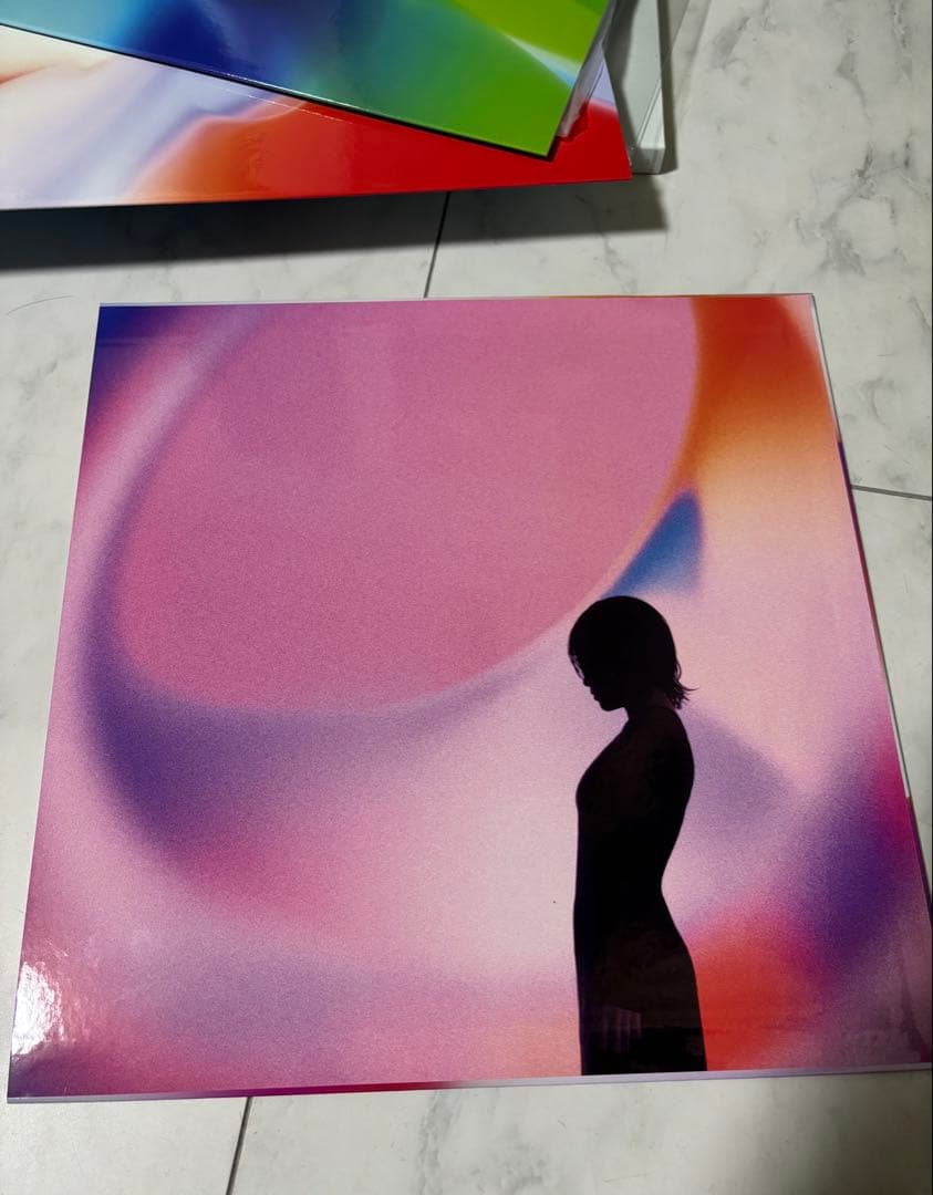 宇多田ヒカル SCIENCE FICTION LP 3枚組 帯・インナー付