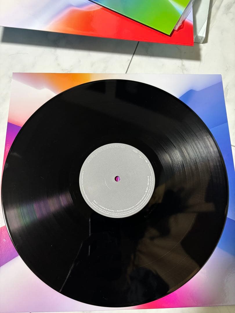 宇多田ヒカル SCIENCE FICTION LP 3枚組 帯・インナー付