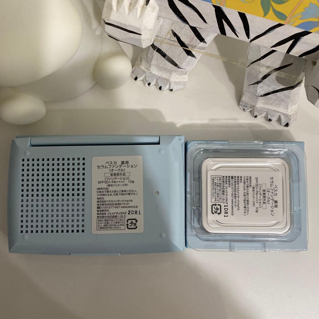 ❤︎【PESCA】ファンデーションフルセット（inバック・レフィル・サンプル付き）
