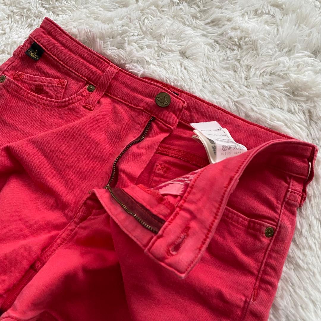 【美品】ヴィヴィアンウエストウッド× Lee ハーフパンツ ビッグオーブ y2k