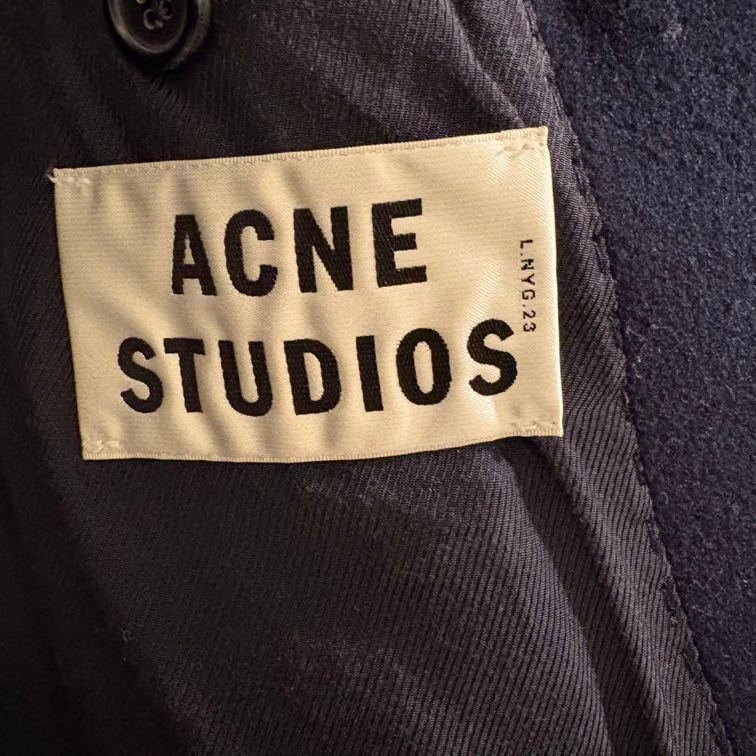 ACNE STUDIOS アクネ ストゥディオズ ネイビーPコート