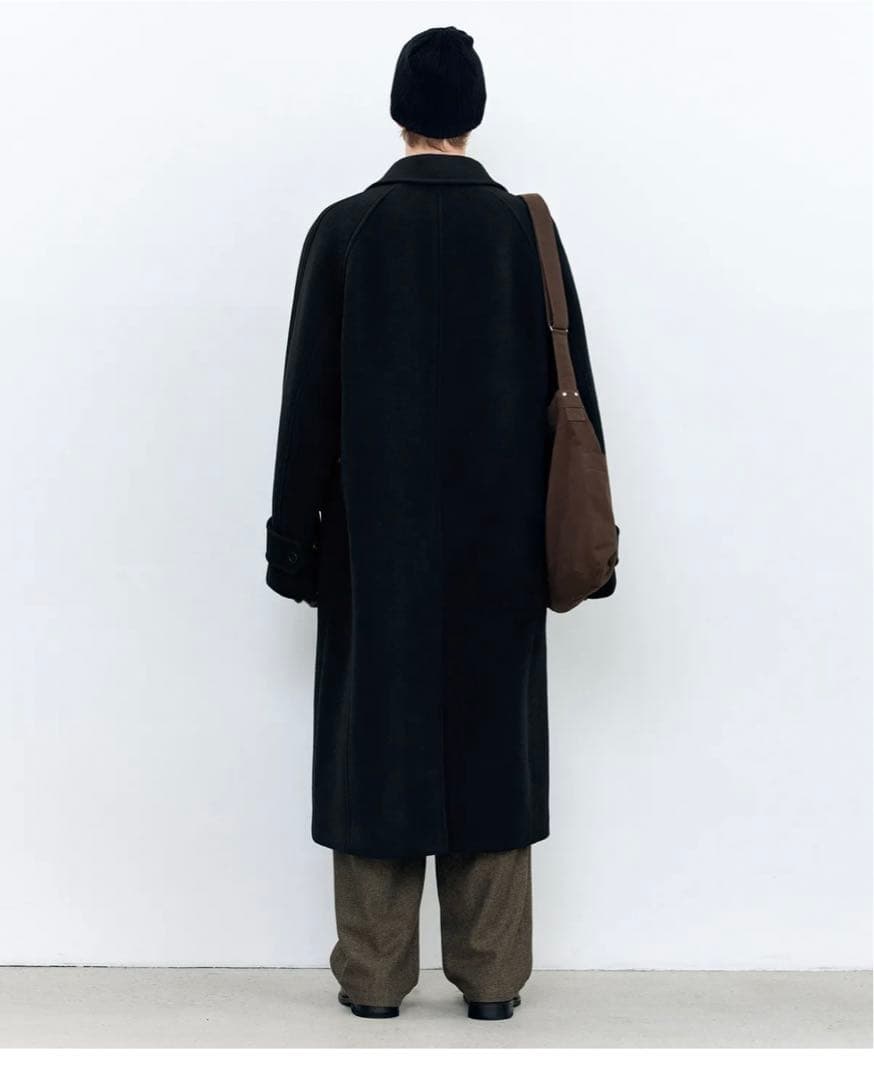 INSILENCE ブラックロングコート