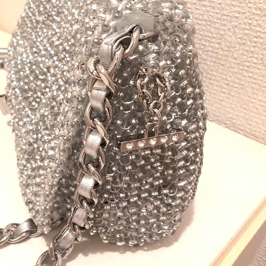 アンテプリマ　ワイヤーバッグ　ルケット　シルバー