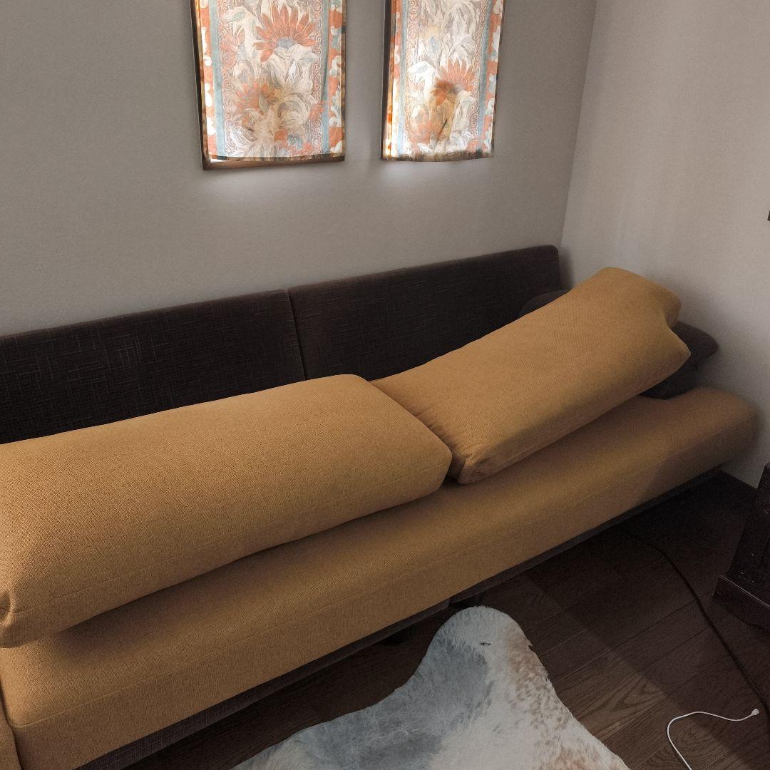 【3/2までの出品】オーダーソファblocco☆3Pソファ②左肘置き