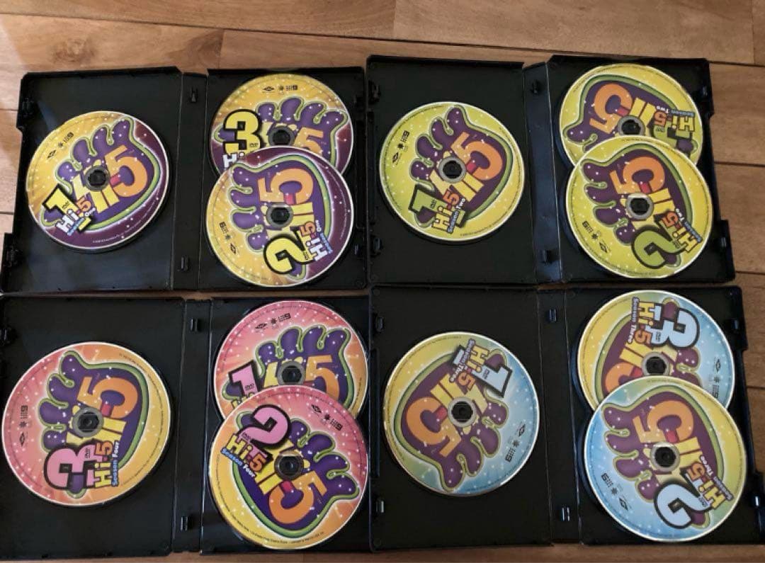 子ども英語 おうち英語Hi-5CompleteSeriesBOX DVD12枚