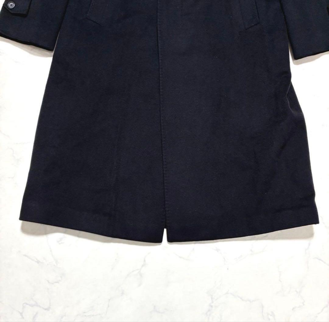 最高級カシミヤ100% イタリア製OEM ロングコート 比翼仕立て ラグラン