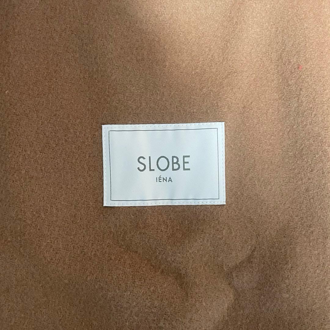 SLOBE IENA スタンドカラーダブルフェイスポンチョ