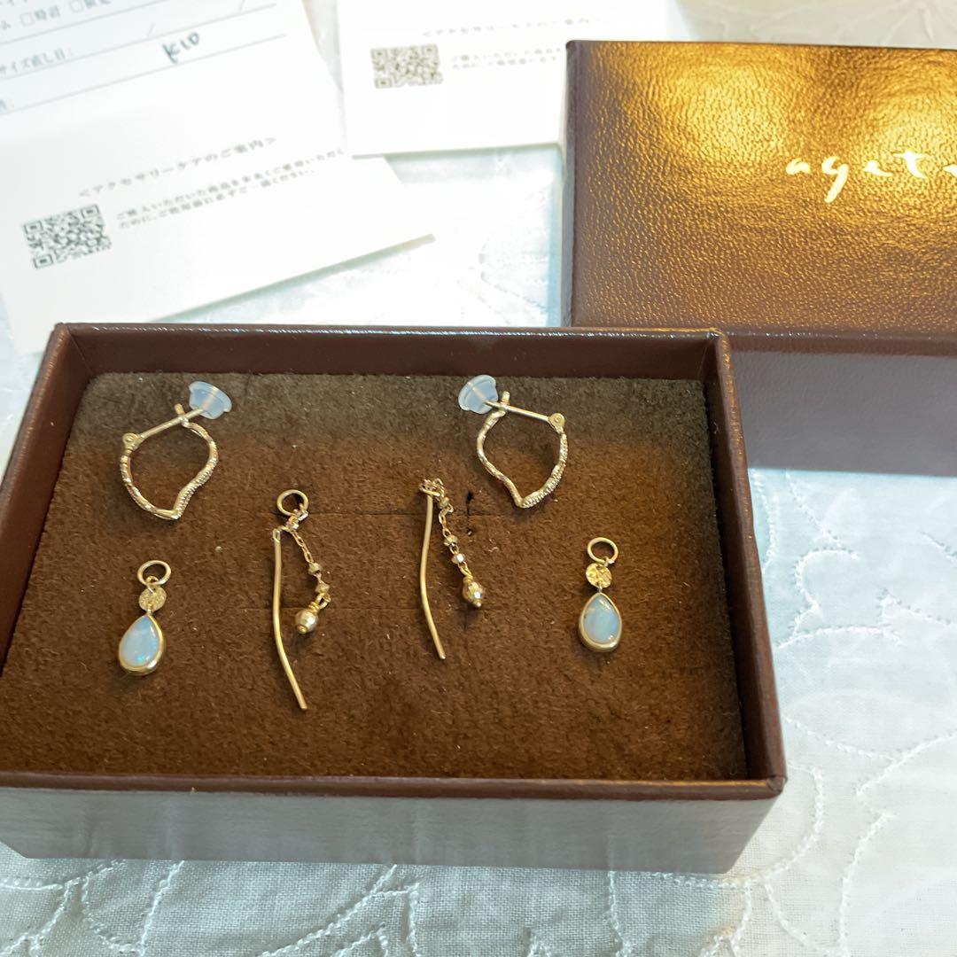 agete ピアスセット