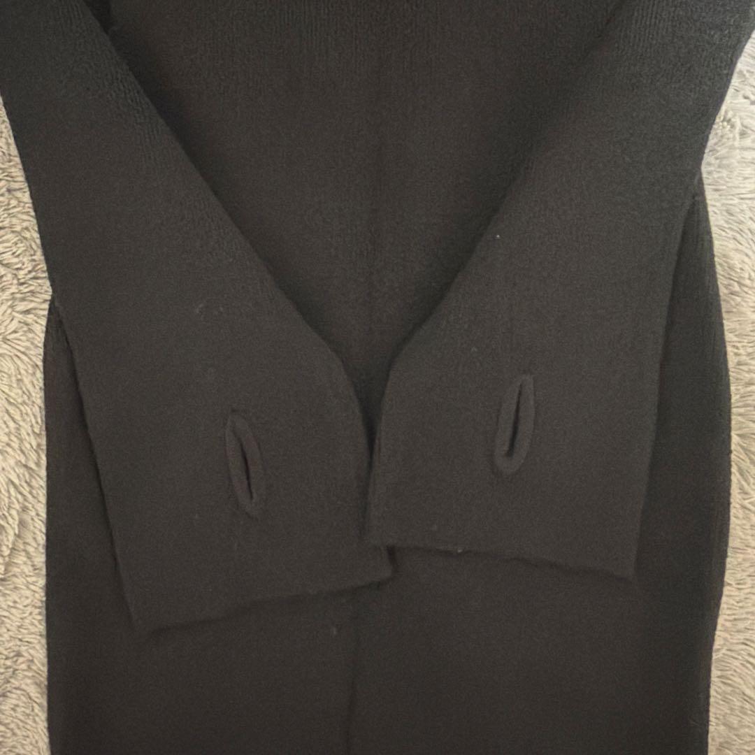 andmary オフショルダーリブニットワンピース