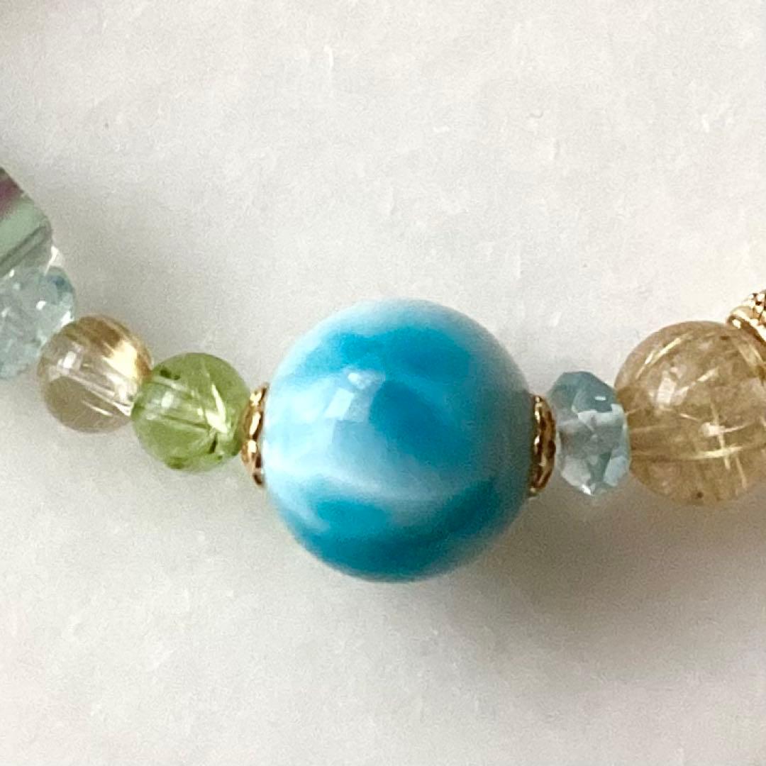 にゃんたま* ★ブレスレット ストロベリークォーツ ♪ 385