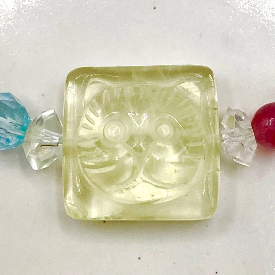 にゃんたま* ★ブレスレット ストロベリークォーツ ♪ 385