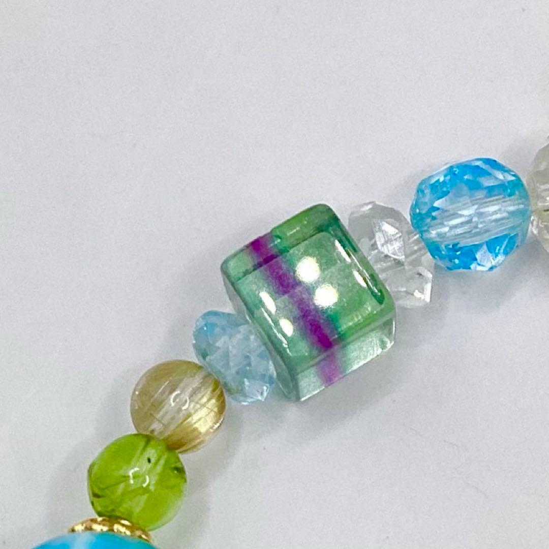 にゃんたま* ★ブレスレット ストロベリークォーツ ♪ 385