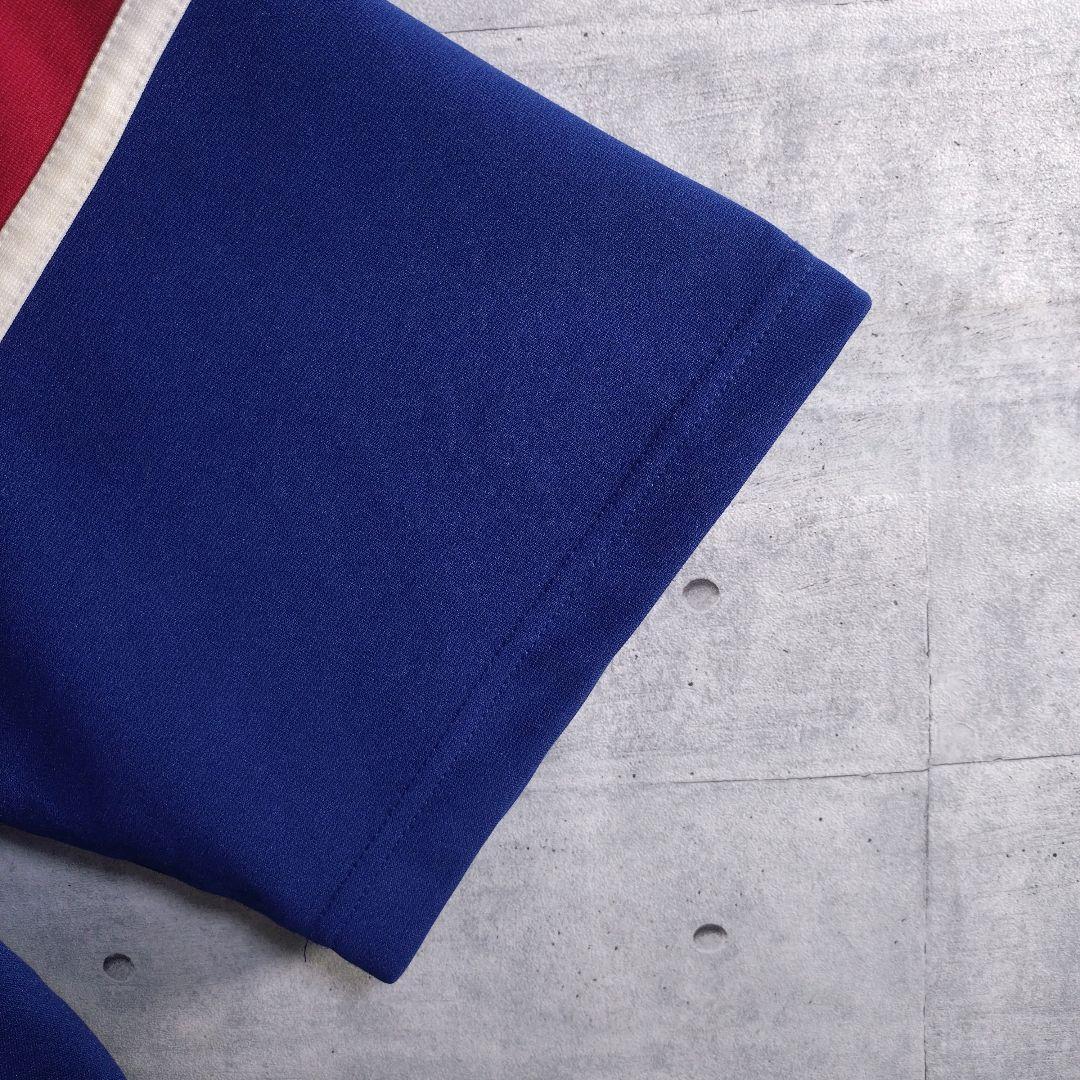 MLB★シカゴ・カブス 肉厚 ゲームシャツ ベースボールシャツ 青 2XL