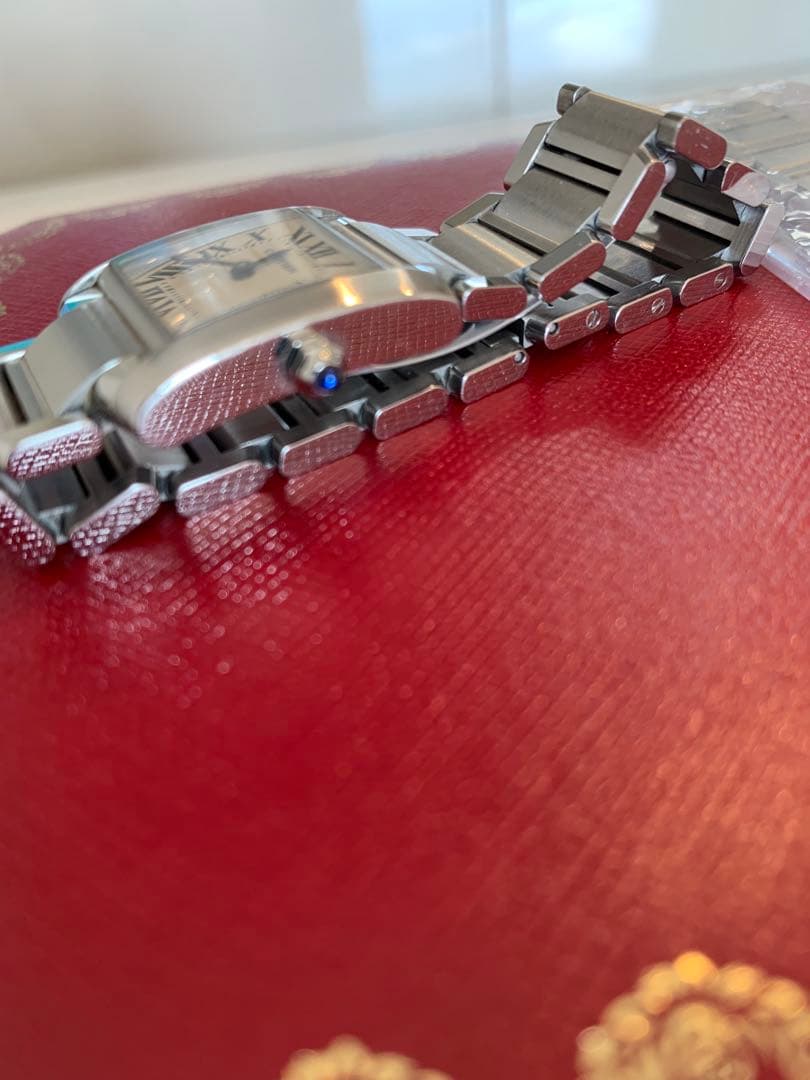 Cartier タンクフランセーズSM & LOEWE スラップ ブレスレット