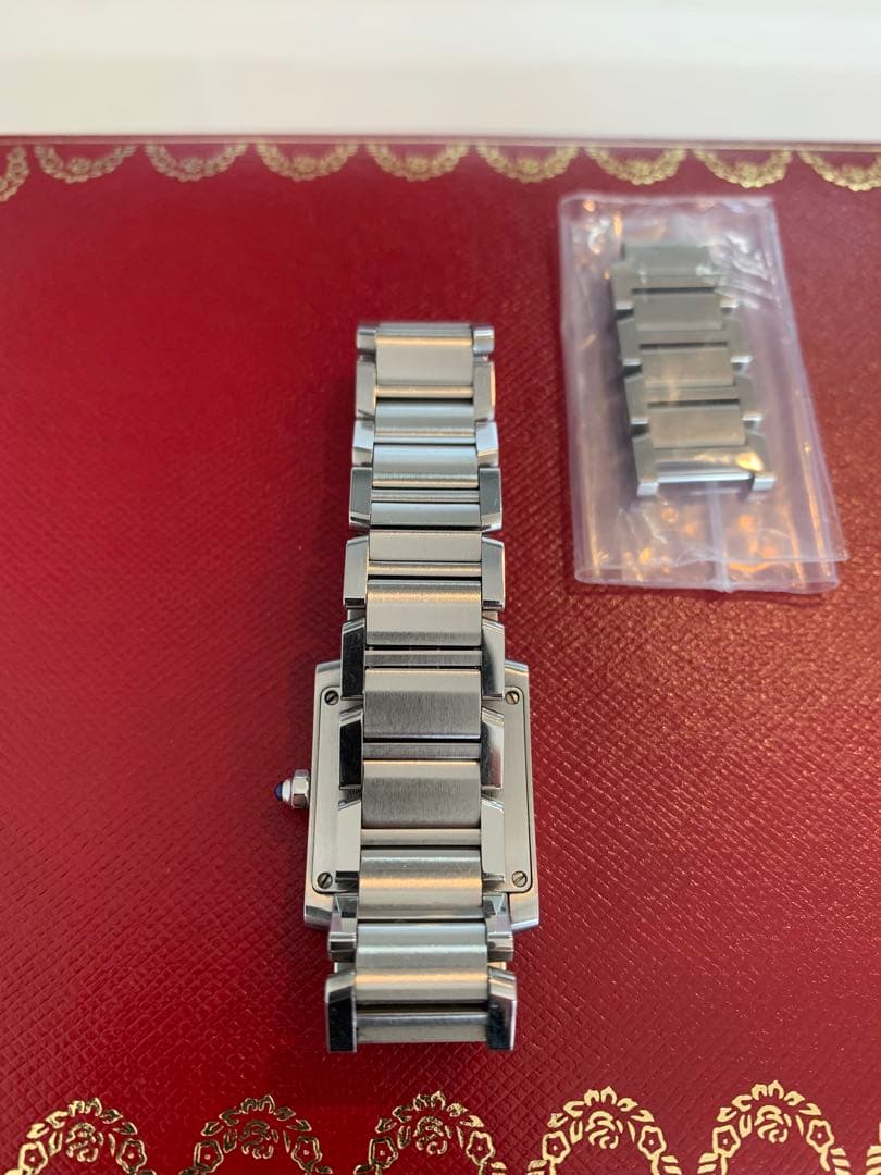 Cartier タンクフランセーズSM & LOEWE スラップ ブレスレット