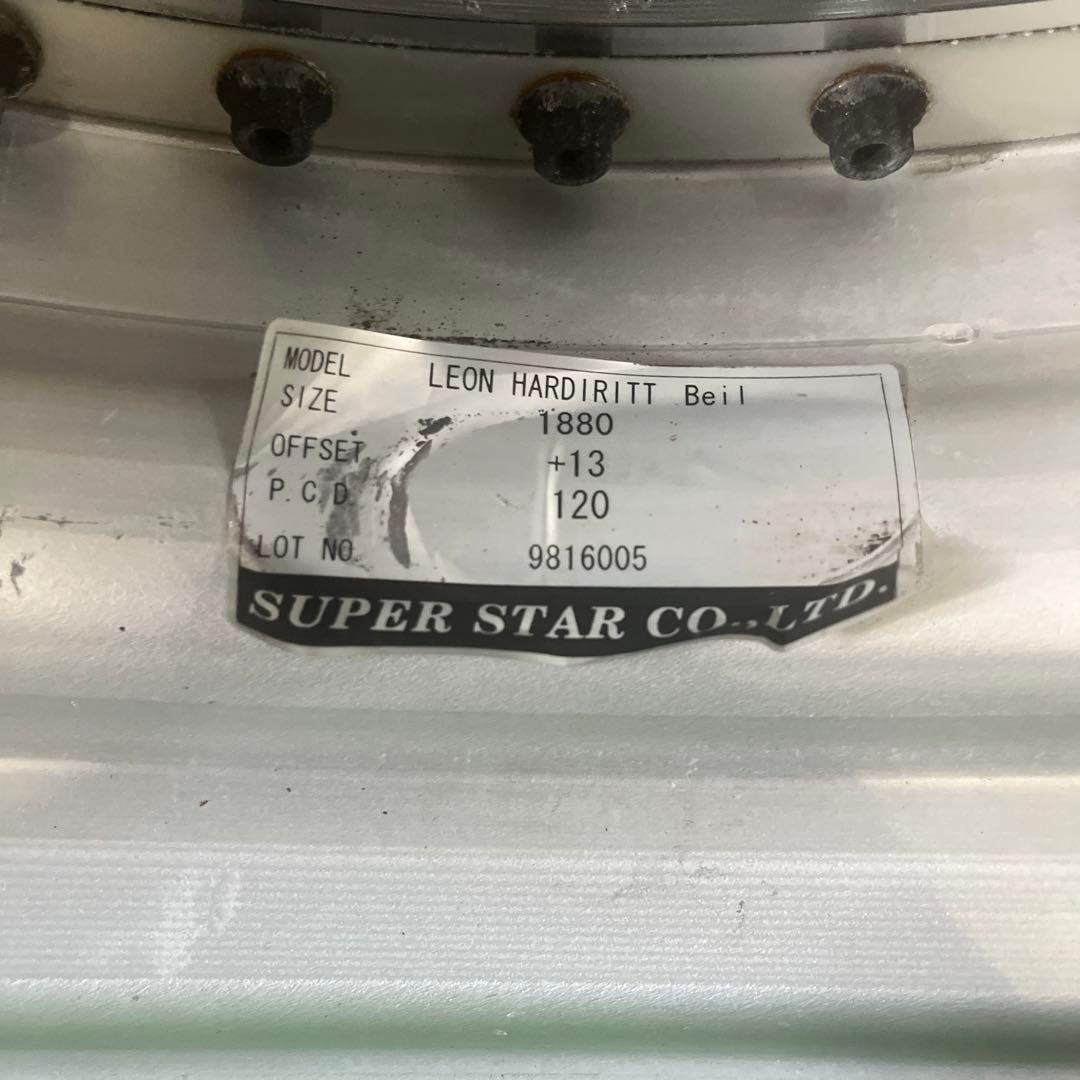 E60① 2本 レオンハルト　バイル　8J 9J PCD120 激レア！