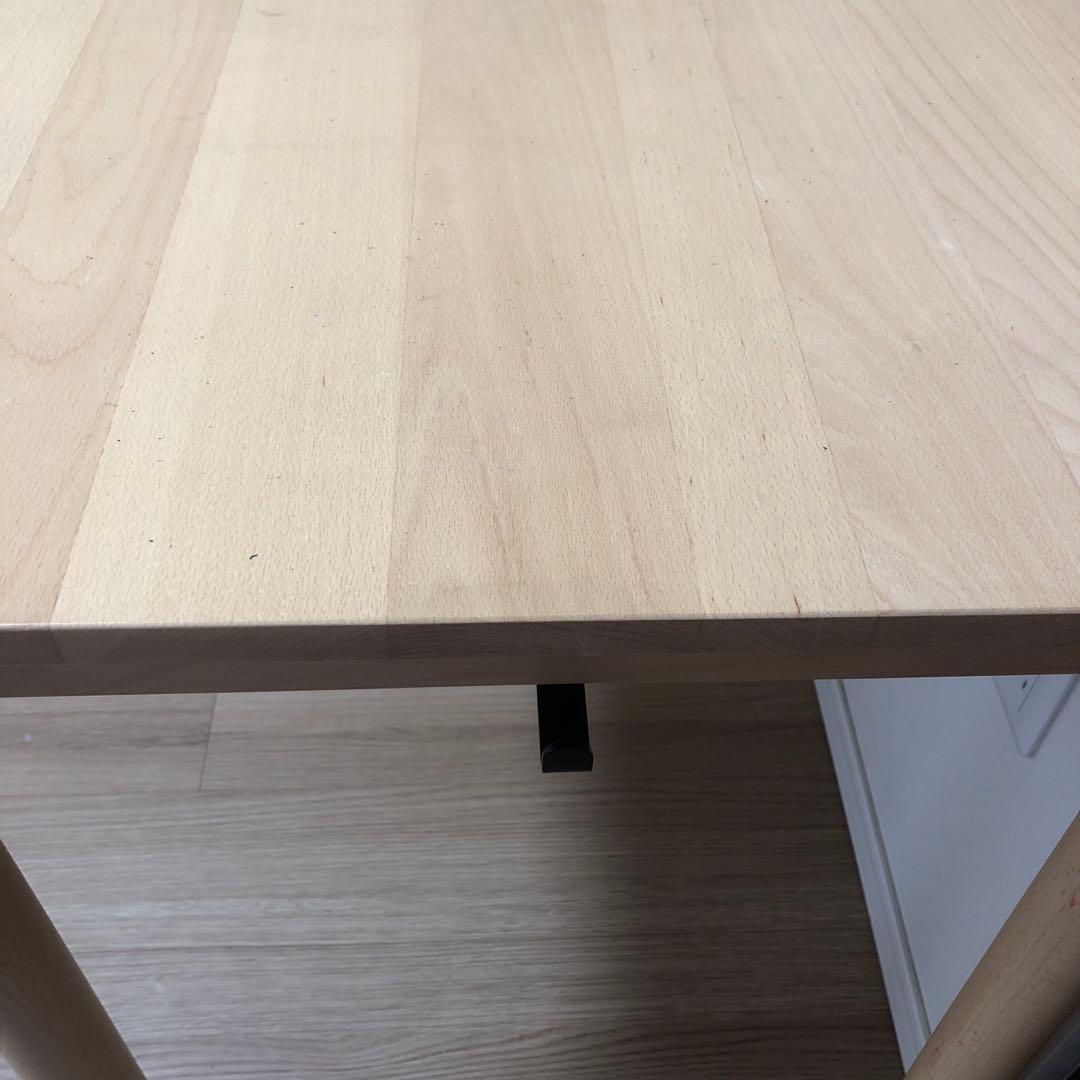 大幅値下げ　都内引き取り　無印良品　ブナ材デスク　幅１２０ｃｍ