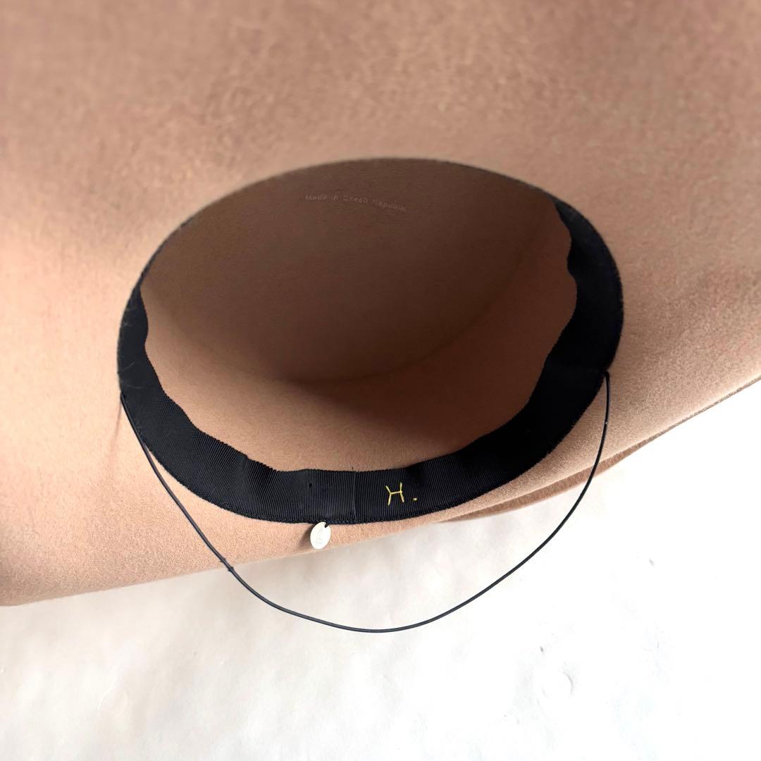 【超希少】ミナペルホネン×ヒトミシノヤマ フォレストパレード フェルトハット