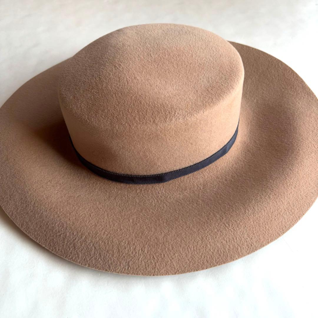 【超希少】ミナペルホネン×ヒトミシノヤマ フォレストパレード フェルトハット